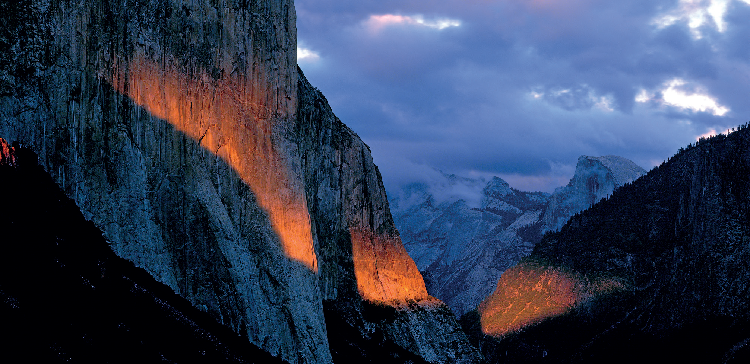 Le parc du Yosemite (Californie), créé en 1890 grâce à l’action de John Muir, naturaliste et écrivain. © Olivier Grunewald