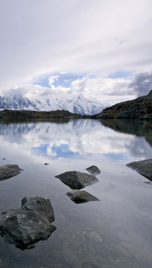 Réserve nationale des Aiguilles rouges.