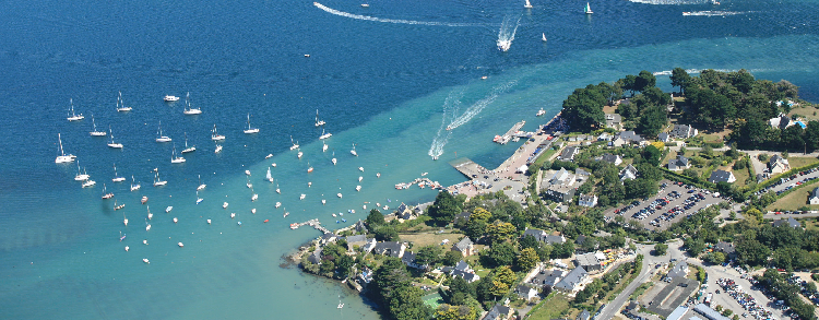 Le golfe du Morbihan, un plan d'eau très fréquenté.