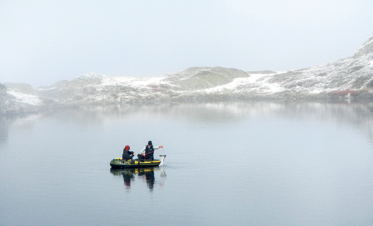 zooplancton sur le lac de Pétare