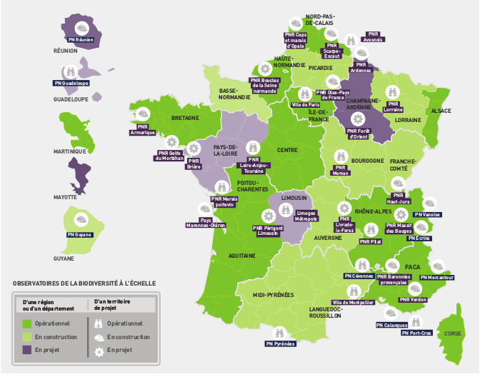 Observatoires de la biodiversité