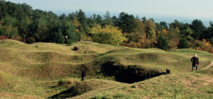 Il existe près de 200 km² de forêts qui abritent les traces de la Première Guerre mondiale en Meuse Il existe près de 200 km² de forêts qui abritent les traces de la Première Guerre mondiale en Meuse