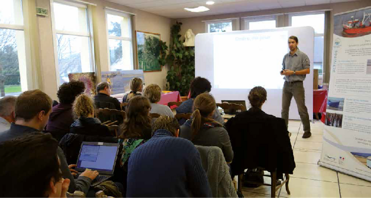 Les réunions de concertation sont un des moyens du travail en mode projet (ici, Life + Pêche à pied de loisir dans la Somme Les réunions de concertation sont un des moyens du travail en mode projet (ici, Life + Pêche à pied de loisir dans la Somme