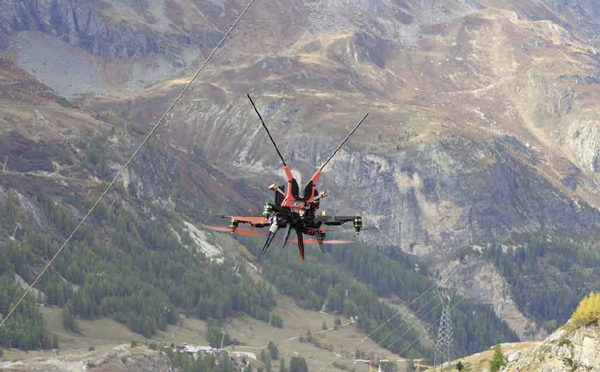 Drone © Sandrine Berthillot - Parc national de la Vanoise