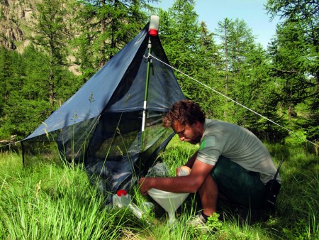 Relevé de tentes Malaise par Jérôme Molto, assistant technique saisonnier ATBI © PN Mercantour, Philippe Richard