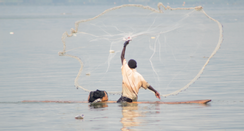 Le lac Bosumtwi (Ghana), reconnu réserve de biosphère par l'Unesco en 2016, dépend d'une zone de gestion communautaire des ressources qui mêle conservation et développement d'activités génératrices de revenus.